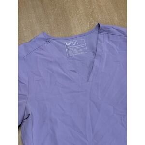 Figs Casma Three-Pocket Scrub Top LAVENDER DEW XS